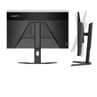 GIGABYTE 技嘉 显示器 AORUS 27英寸电竞显示器2K 240Hz SS IPS广色域HDR黑平衡10Bit智能降噪RGB炫彩灯 FI27Q-X