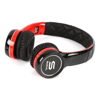 SOUL by Ludacris SL100BO 耳罩式头戴式有线耳机 黑红 3.5mm