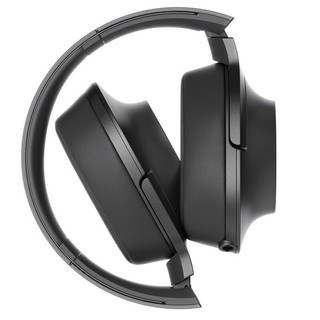 SONY 索尼 MDR-100AAP 耳罩式头戴式有线耳机 黑色 3.5mm
