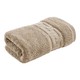 PLUS会员：京东京造 长绒棉毛巾138g 棕色单条装