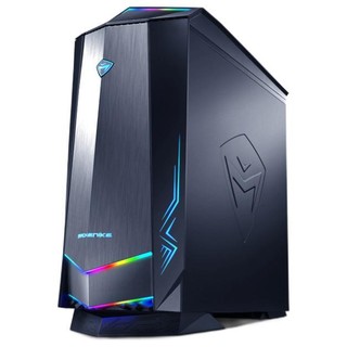 MACHENIKE 机械师 曙光F117-D 台式机 黑色(酷睿i7-10700、RTX 2060 6G、16GB、256GB SSD+1TB HDD、风冷)