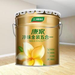 3trees三棵树净味金装五合一乳胶漆5l