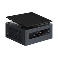 intel 英特尔 豆子峡谷 NUC8i5BEK4 商用台式机 黑色 (酷睿i5-8295U、核芯显卡、风冷)