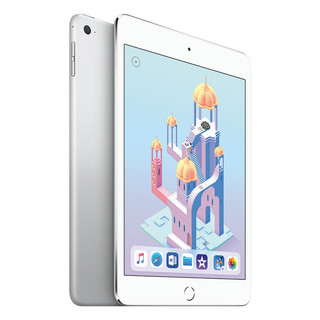 Apple 苹果 iPad mini 4 7.9英寸 平板电脑(2048*1536dpi、A8、128GB、WLAN版、银色、MK9P2CH/A)
