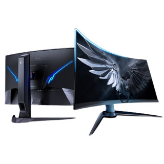 GIGABYTE 技嘉 CV27F 27英寸 VA 曲面 G-sync FreeSync 显示器(1920×1080、165Hz、90%DCI-P3、HDR400)