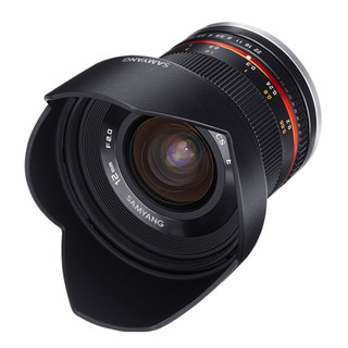 12mm F2.0 NCS CS 超广角度定焦镜头 索尼E卡口 67mm