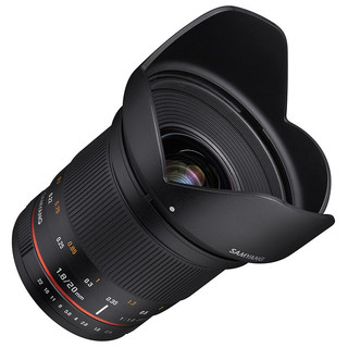 SAMYANG 森养光学 20mm F1.8 ED AS UMC 广角定焦镜头 佳能卡口 77mm