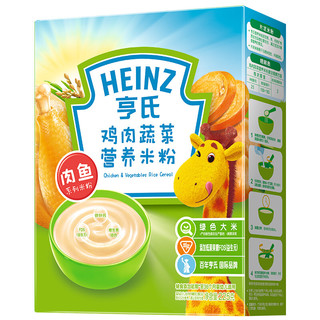 Heinz 亨氏 五大膳食系列 米粉 2段 鸡肉蔬菜味 225g