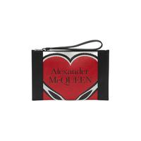 ALEXANDER MCQUEEN Signature系列 女士牛皮革单肩包 6330631X9U16090