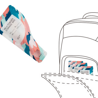 scoornest 科巢 300片奶粉袋便携一次性外出分装奶袋宝宝保鲜密封抗菌储存盒