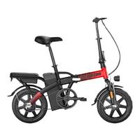 PHOENIX 凤凰 飞鹿 电动自行车 TDT101Z 48V6Ah锂电池 黑红