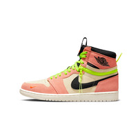 AIR JORDAN 正代系列 Air Jordan 1 Switch 男子休闲运动鞋 CW6576-800 杏黄粉/黑/柠檬糖黄/帆白/荧光黄 40.5