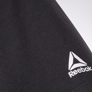 Reebok 锐步 Linear Logo 女子运动T恤 FI2032 黑色 XS
