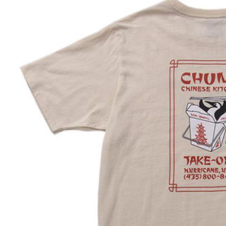CHUMS 洽洽鸟 中性运动T恤 CH01-1936-W002 白色 M