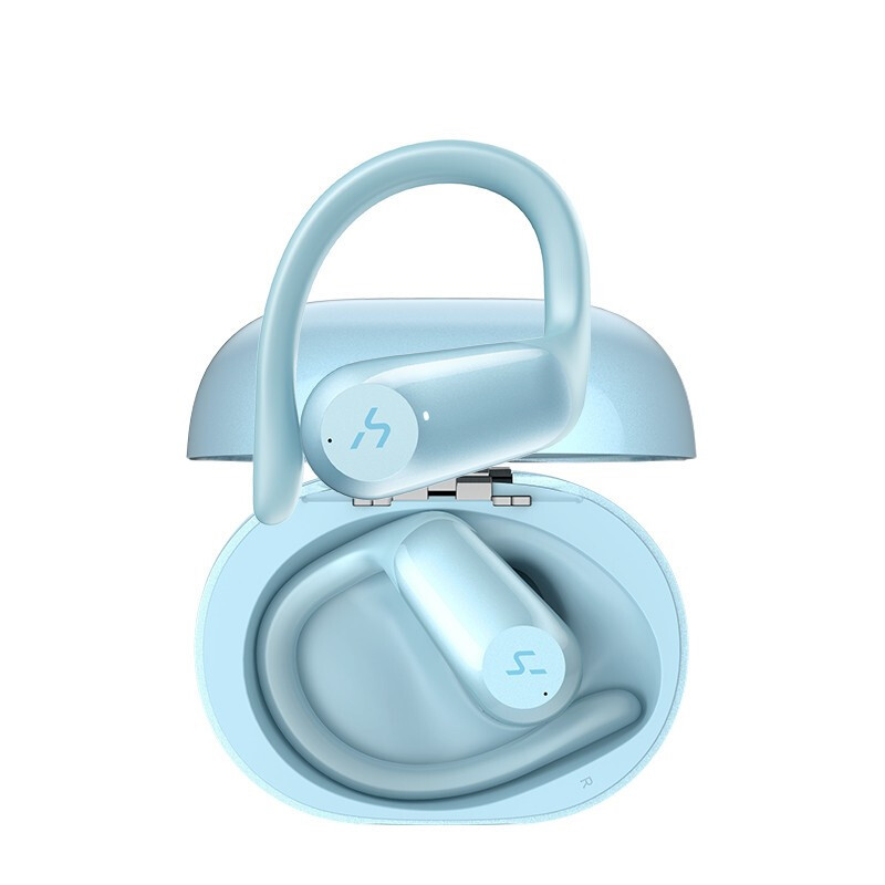 hakii action 哈氪觉醒 入耳式挂耳式降噪蓝牙耳机 冰蓝色