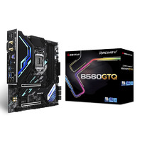 BIOSTAR 映泰 B560GTQ M-ATX主板（Intel LGA1200、B560）