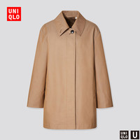 限尺码：UNIQLO 优衣库 UQ437370000 女装短款大衣