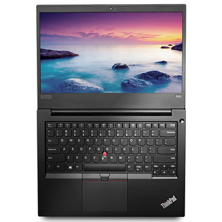 ThinkPad 思考本 E480 14英寸 轻薄本 黑色(酷睿i3-7130U、RX550、4GB、1TB HDD、1366*768、4JCD)