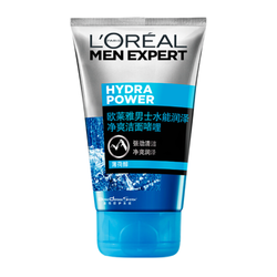 L'OREAL PARIS 巴黎欧莱雅 男士水能润泽净爽洁面啫哩 100ml