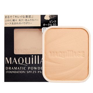 MAQUILLAGE 心机 星魅轻羽粉饼替换装 #PO10粉嫩白 9.3g