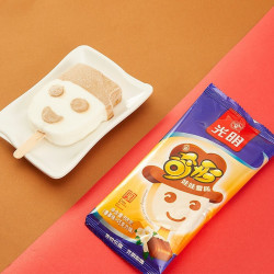 bright光明网红冰淇淋冷饮冰棍经典冰激凌家庭装雪糕批发奇型娃娃68g8