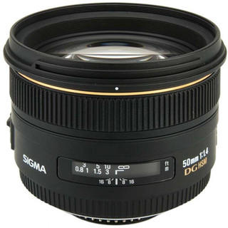 SIGMA 适马 AF 50mm F1.4 EX DG HSM 标准定焦镜头 佳能卡口