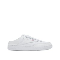 Reebok 锐步 Club C Laceless mule 中性运动板鞋 H01583 白色 38.5