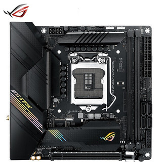 华硕ROG B460 I GAMING主板升B560itx+英特尔i3/i5/i7盒装cpu主板套装 i5 10400+B560 I GAMING套装