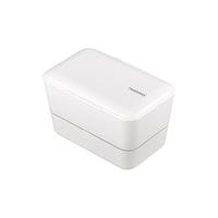 TAKENAKA 花见系列 便当盒 双层款 1150ml 珍珠白