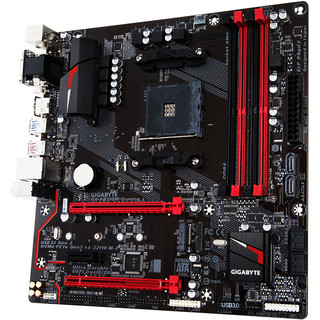 GIGABYTE 技嘉 AB350M-Gaming 3 MATX主板（AMD AM4、B350）