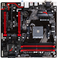 GIGABYTE 技嘉 AB350M-Gaming 3 MATX主板（AMD AM4、B350）