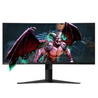 Lenovo 联想 G34w-10 34英寸 VA FreeSync 显示器(3440×1440、144Hz、72%NTSC)