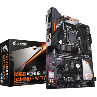 GIGABYTE 技嘉 B360 AORUS GAMING 3 WIFI ATX主板（Intel LGA1151、B360）