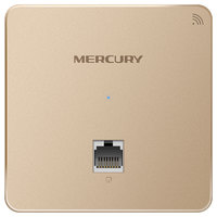 MERCURY 水星网络 MIAP300P 300M企业级无线面板AP WiFi-4 金色