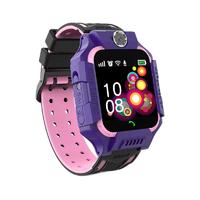 WQX 文曲星 R5S 智能手表 41.5mm 紫色 粉色硅胶表带