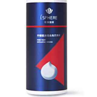 L'SPHERE 洛芬 男士柠檬氨基酸去角质慕斯 80ml