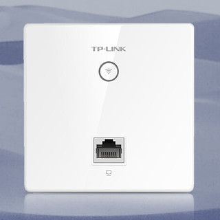 TP-LINK 普联 TL-AP1202I-PoE 双频1200M 无线面板AP Wi-Fi 5 PoE供电 薄款白色