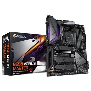 GIGABYTE 技嘉 超级雕B550 AORUS MASTER 主板支持3900X/3950X/5800X/5900X AMD B550 socket AM4