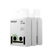 88VIP：petshy 绿茶混合猫砂 2.7kg*4包