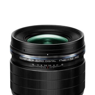 OLYMPUS 奥林巴斯 17mm F1.2 广角定焦镜头 Micro 4/3卡口 62mm