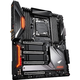 GIGABYTE 技嘉 X299X AORUS MASTER EATX主板（Intel LGA 2066、X299）