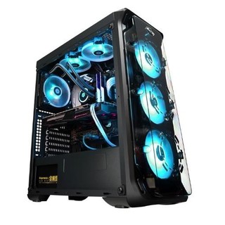 KOTIN 京天 台式机 黑色(酷睿i7-10700F、GTX 1650 4G、8GB、256GB SSD、风冷)