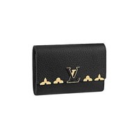 LOUIS VUITTON 路易威登 CAPUCINES系列 短款钱夹 M67886 黑色