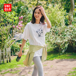 UNIQLO 优衣库 女装(UT) PEANUTS Vintage印花T恤(史努比短袖)436172