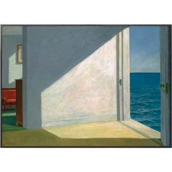 海龙红 爱德华霍普《海边的房间》60×43cm 欧式抽象装饰画挂画壁画