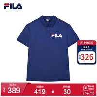FILA 斐乐 官方男子短袖POLO衫 2021年夏季新款运动时尚休闲上衣男