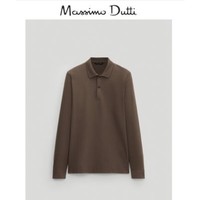 Massimo Dutti 00715276830 男士长袖POLO衫