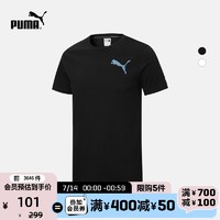 PUMA 彪马 官方正品 新款男子印花圆领短袖T恤 CLAW 596631