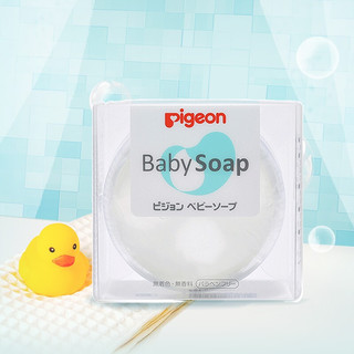 Pigeon 贝亲 婴儿香皂 沐浴洗脸洗手皂 宝宝香皂 儿童香皂  90g 08362