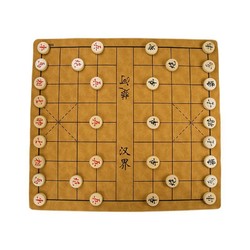 HANXIANG 函翔 KS 8735 纸盒象棋 皮革棋盘 木色